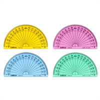 celco protractor 180 degrees 100mm assorted box 50