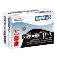 rapid extra high performance super strong staples 73/8 box 5000