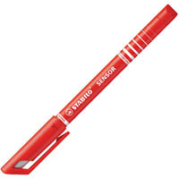 stabilo sensor fineliner pen extra fine 0.3mm red