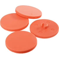 rapid hdc150 replacement punch disc orange pack 10