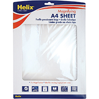 helix magnifying sheet a4