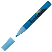texta liquid chalk marker wet wipe bullet 4.5mm blue