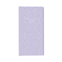 collins colplan 11w.v55 early edition planner diary 2 year month to view b6/7 purple