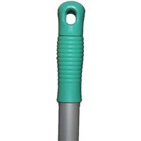 cleanlink aluminium mop handle 1500mm green