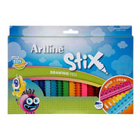 artline stix drawing pen assorted pack 20