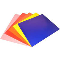 rainbow poster board 510 x 640mm assorted pack 10