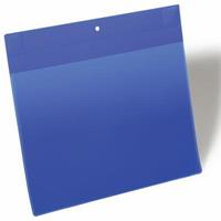 durable logistics neodymium magnetic sleeve a4 landscape blue pack 10