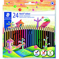 staedtler 185 noris colour pencils assorted box 24