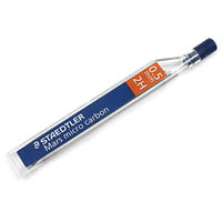 staedtler 250 mars micro carbon mechanical pencil lead refill 2h 0.5mm tube 12