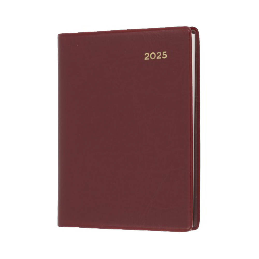 COLLINS BELMONT POCKET 337P.V78 DIARY WEEK TO VIEW WITH PENCIL A7 BURGUNDY |  | 7021061i