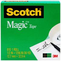 scotch 810 magic tape 12mm x 33m