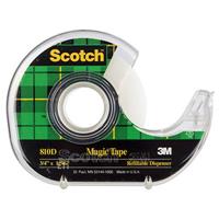 scotch 810 magic tape in dispenser 19mm x 33m