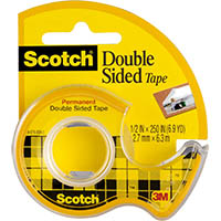 scotch 136 double sided tape 12.7mm x 6.3m