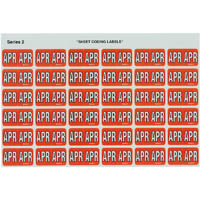 avery 43404 lateral file label side tab colour code apr 23 x 38mm red pack 180