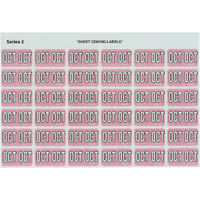 avery 43410 lateral file label side tab colour code oct 23 x 38mm mauve pack 180