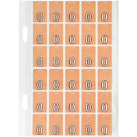avery 44200 lateral file label top tab year code 0 20 x 30mm pink pack 150