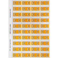 avery 44503 lateral file label side tab colour code c 25 x 42mm yellow pack 240