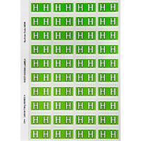 avery 44508 lateral file label side tab colour code h 25 x 42mm light green pack 240