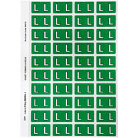 avery 44512 lateral file label side tab colour code l 25 x 42mm dark green pack 240