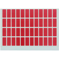 avery 44547 lateral file label block colour 19 x 42mm red pack 240