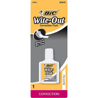 bic wite-out quick dry correction fluid 20ml