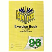 spirax 108 exercise book 8mm ruled 70gsm a4 96 page