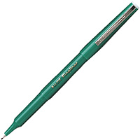 pilot fineliner pen 0.4mm green