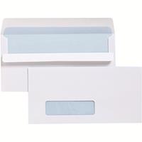 cumberland dlx envelopes secretive wallet windowface (38 x 95) self seal 80gsm 235 x 120mm white box 500