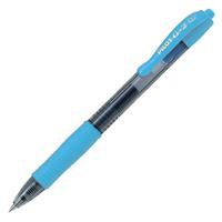 pilot g2 retractable gel ink pen 0.7mm light blue