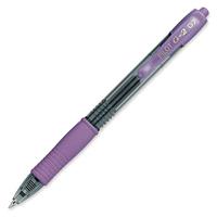 pilot g2 retractable gel ink pen 0.7mm violet