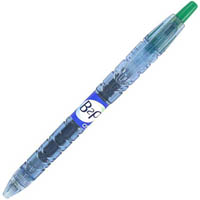 pilot begreen b2p bottle-to-pen retractable gel ink pen 0.7mm green