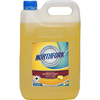 northfork hospital grade disinfectant lemon 5 litre