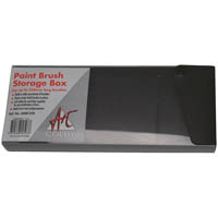 colby art brush storage box drawer 250mm pp black