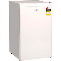 nero bar fridge and freezer 125 litre 490 x 560 x 840mm white