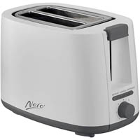 nero toaster 2 slice white