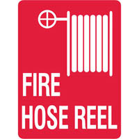 trafalgar fire hose reel sign 300 x 225mm
