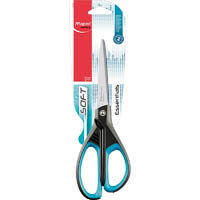 maped essentials soft scissors 210mm blue