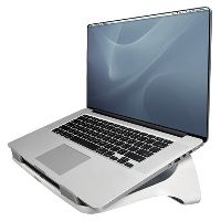 fellowes ispire laptop lift white/grey