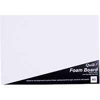 quill foam board 5mm a3 white