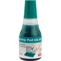 colop 801 stamp pad ink refill 25ml green