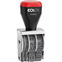 colop 04000 traditional date stamp 4 band 4mm