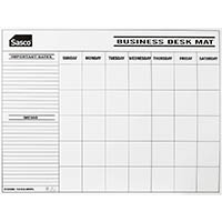 sasco desk planner calendar undated month to view refill pack 12