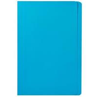 marbig manilla folder foolscap blue box 100