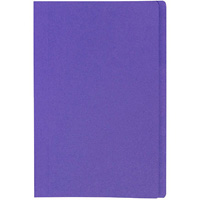 marbig manilla folder foolscap purple box 100