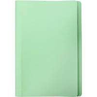 marbig manilla folder foolscap light green pack 20