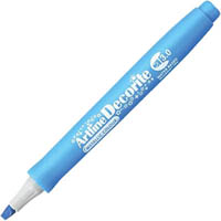 artline decorite metallic marker pen chisel 3.0mm blue
