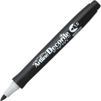 artline decorite standard marker pen bullet 1.0mm black