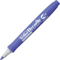 artline decorite pastel marker pen bullet 1.0mm purple
