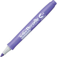 artline decorite metallic marker pen bullet 1.0mm purple