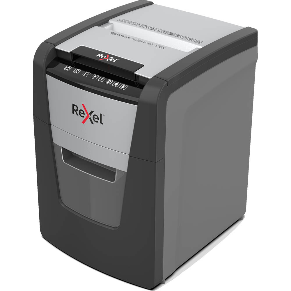REXEL 100X OPTIMUM AUTO+ CROSS CUT SHREDDER |  | 7101352
